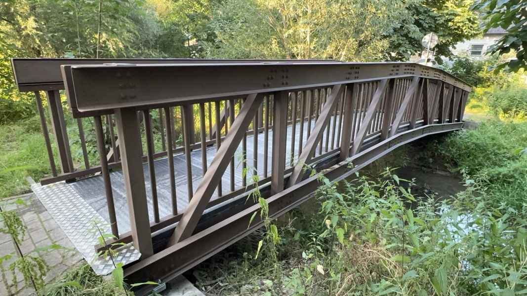 GFK-Brücke in Borchen von BGL Ingenieurbau